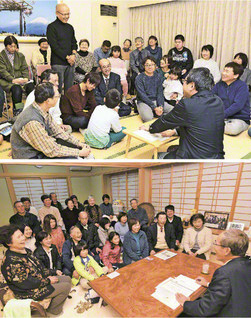 各地で行われる座談会。友人と共に笑顔あふれる語らいを！